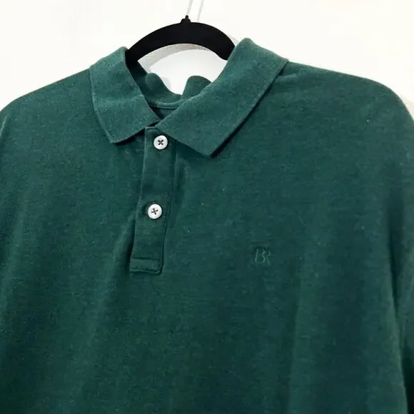 Banana Republic Organic Cotton Pique Polo Mens XL Summer Sporty Preppy Casual - Picture 3 of 6